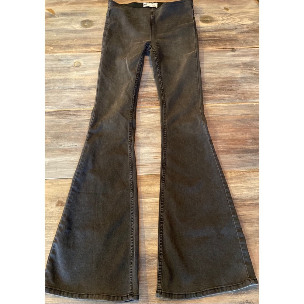 Penny Pull-On Flare Jeans